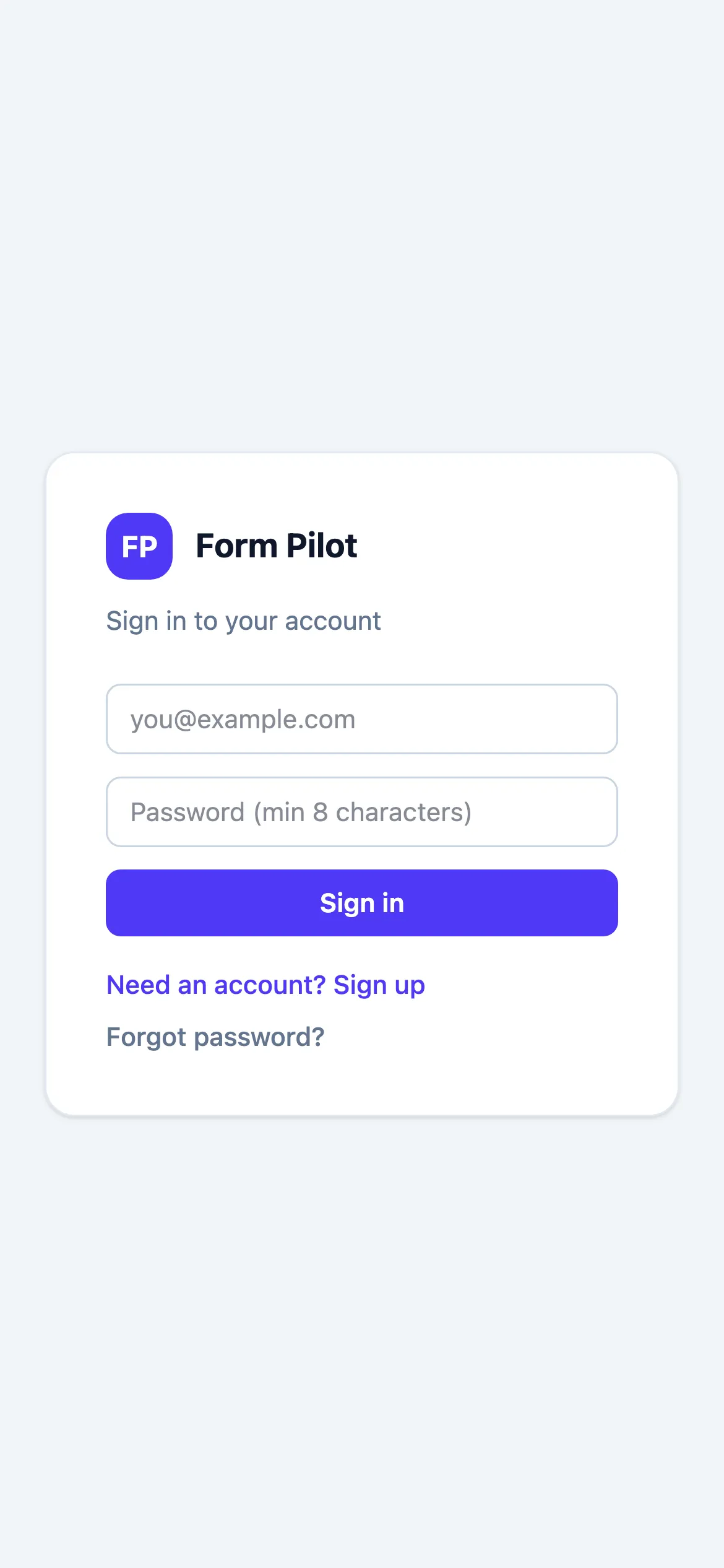 Usable on a phone at the counter